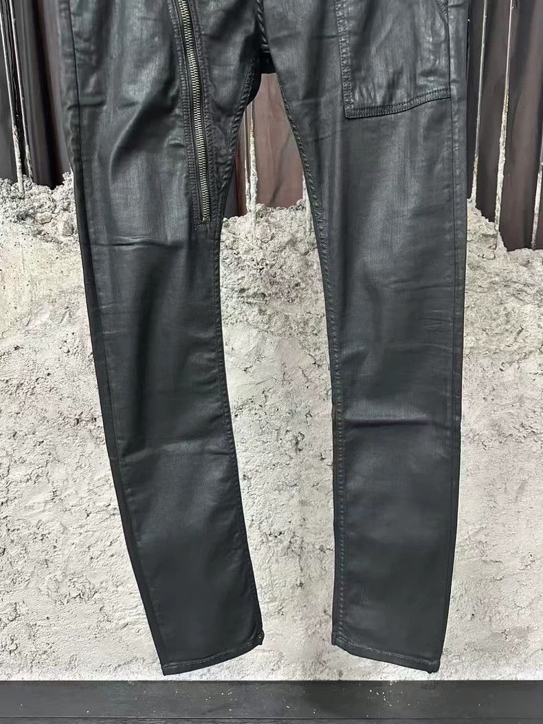 Rick Owens Rick Owens AirCut Zipper Pants Waxed Size US 10 / EU 43 - 4 Thumbnail
