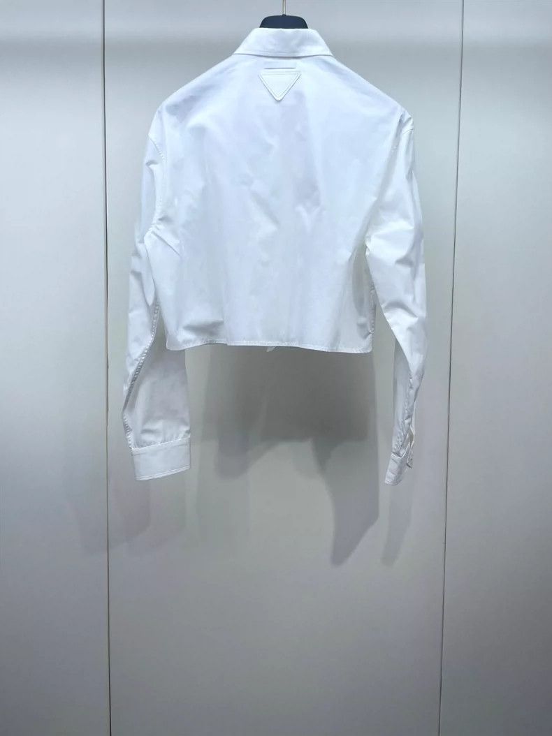 Prada Prada Ruffled Floral Blouse Shirt-dmc Size US S / EU 44-46 / 1 - 2 Thumbnail