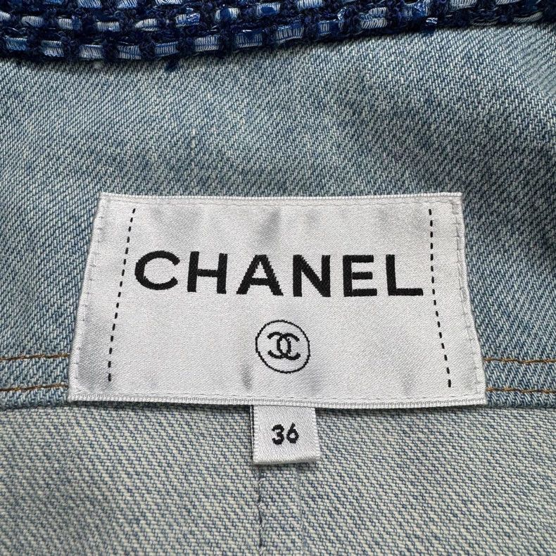 Chanel Chanel Tassel Denim Jacket Size 36-dmc Size US S / EU 44-46 / 1 - 2 Thumbnail