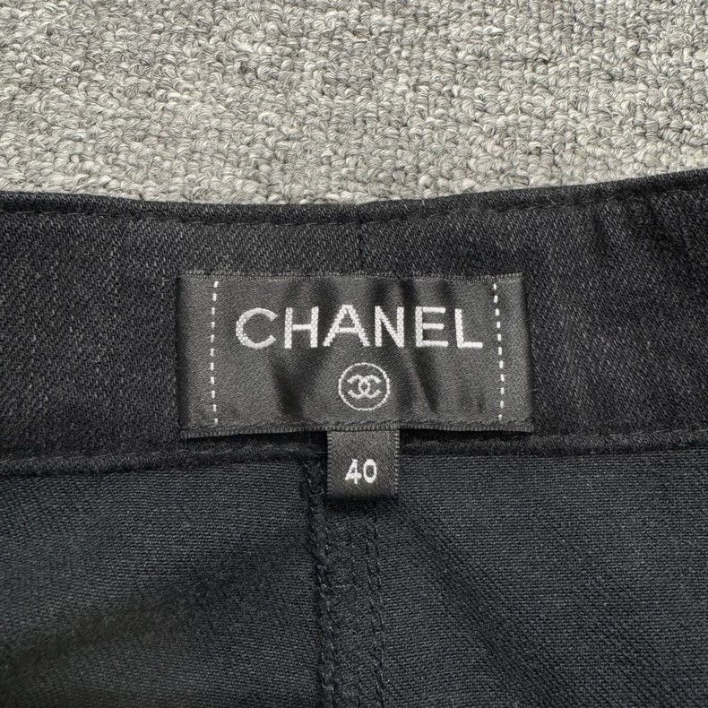 Chanel Chanel Flower Print Wide Leg Jeans-dmc Size US 31 - 2 Thumbnail