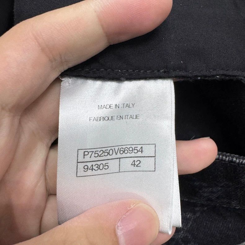 Chanel Chanel Camellia Pattern Denim Pants Size 42-dmc Size US 31 - 3 Thumbnail