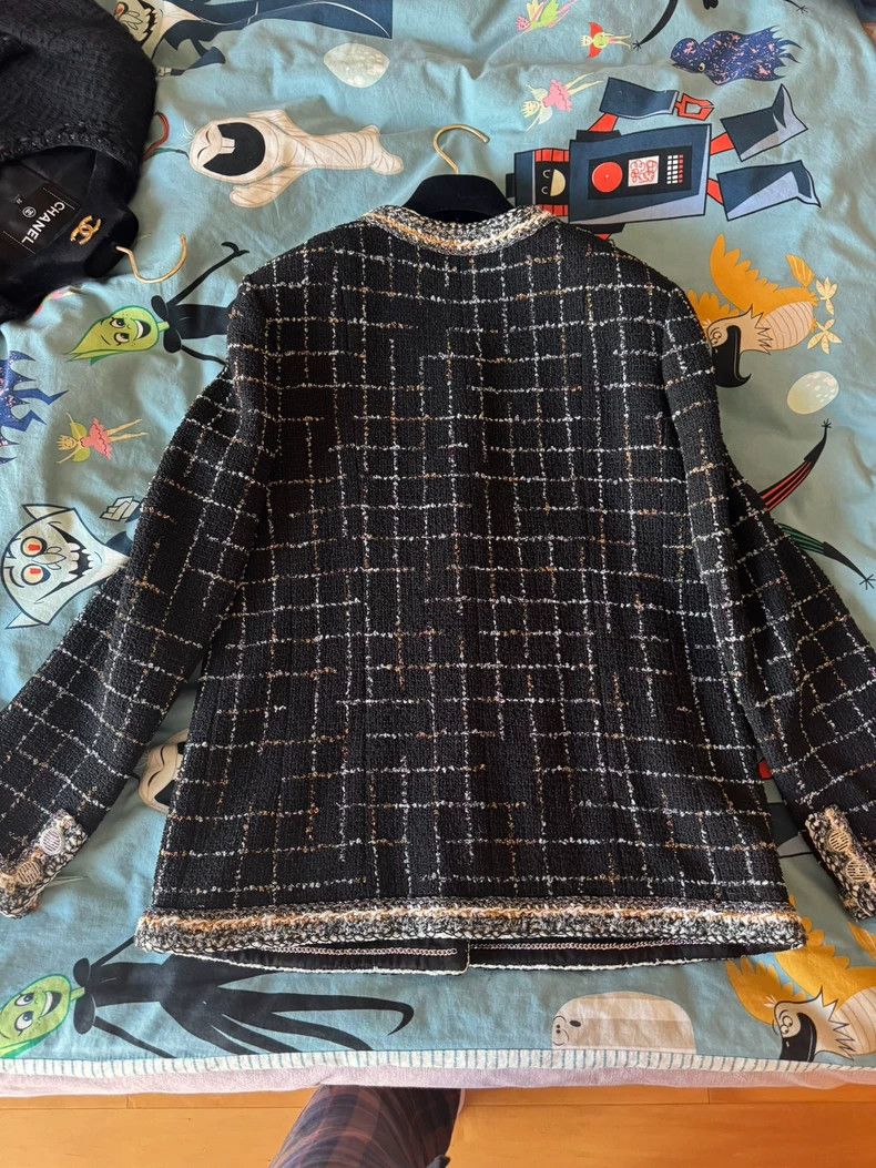 Chanel Chanel Black Robot Jacket Classic Collection-dmc Size US M / EU 48-50 / 2 - 4 Thumbnail