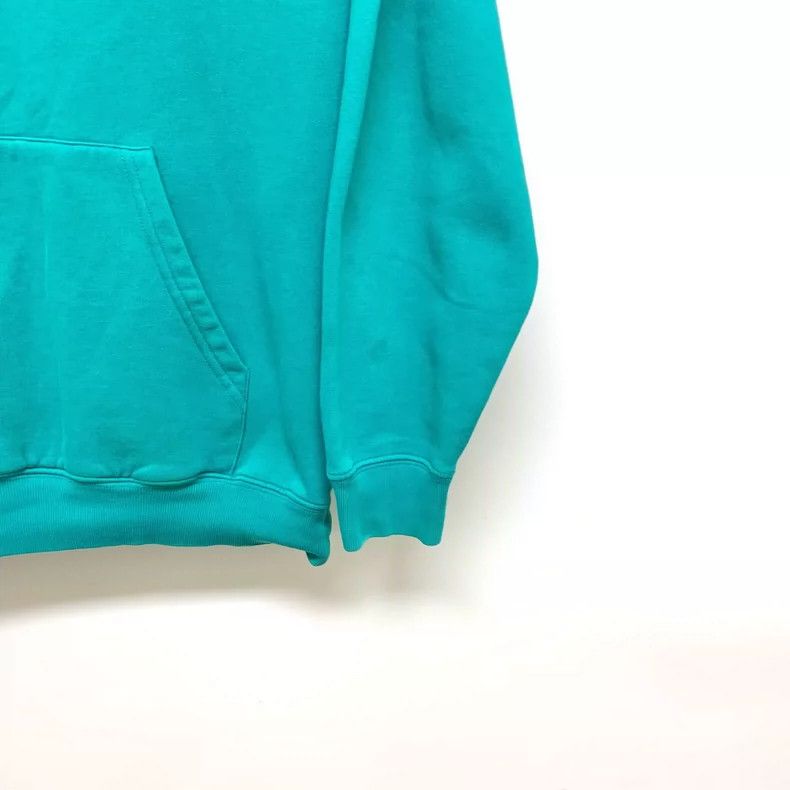 Balenciaga Balenciaga Turquoise Logo Hoodie Size S-dmc Size US S / EU 44-46 / 1 - 6 Thumbnail