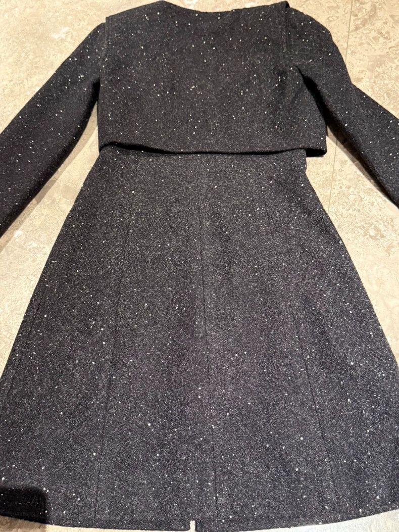 Chanel Chanel Long Wool Coat Size 34-dmc Size US XS / EU 42 / 0 - 6 Thumbnail