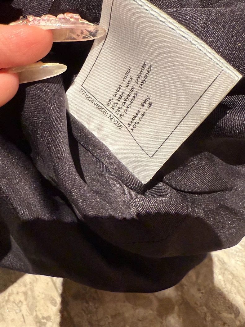 Chanel Chanel Long Wool Coat Size 34-dmc Size US XS / EU 42 / 0 - 9 Thumbnail