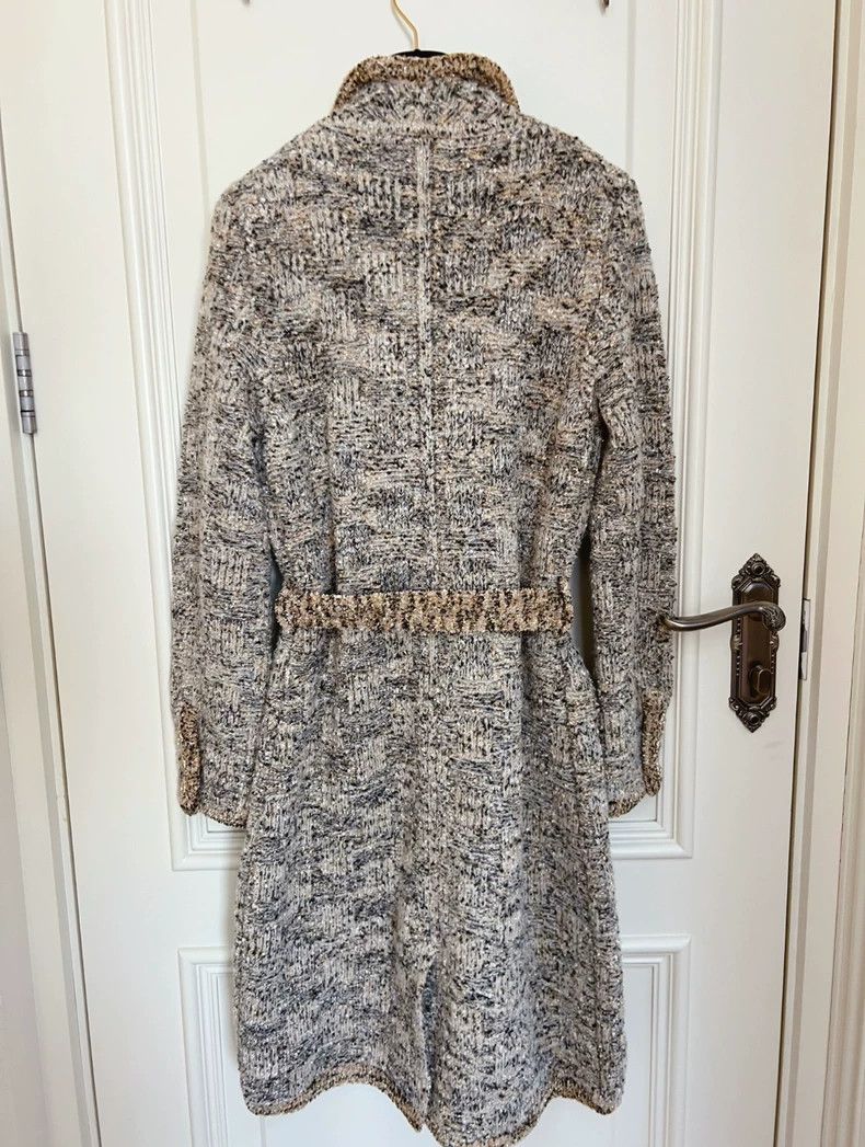 Chanel CHANEL Gold Knit Outerwear Jacket 2020-dmc Size US M / EU 48-50 / 2 - 2 Thumbnail