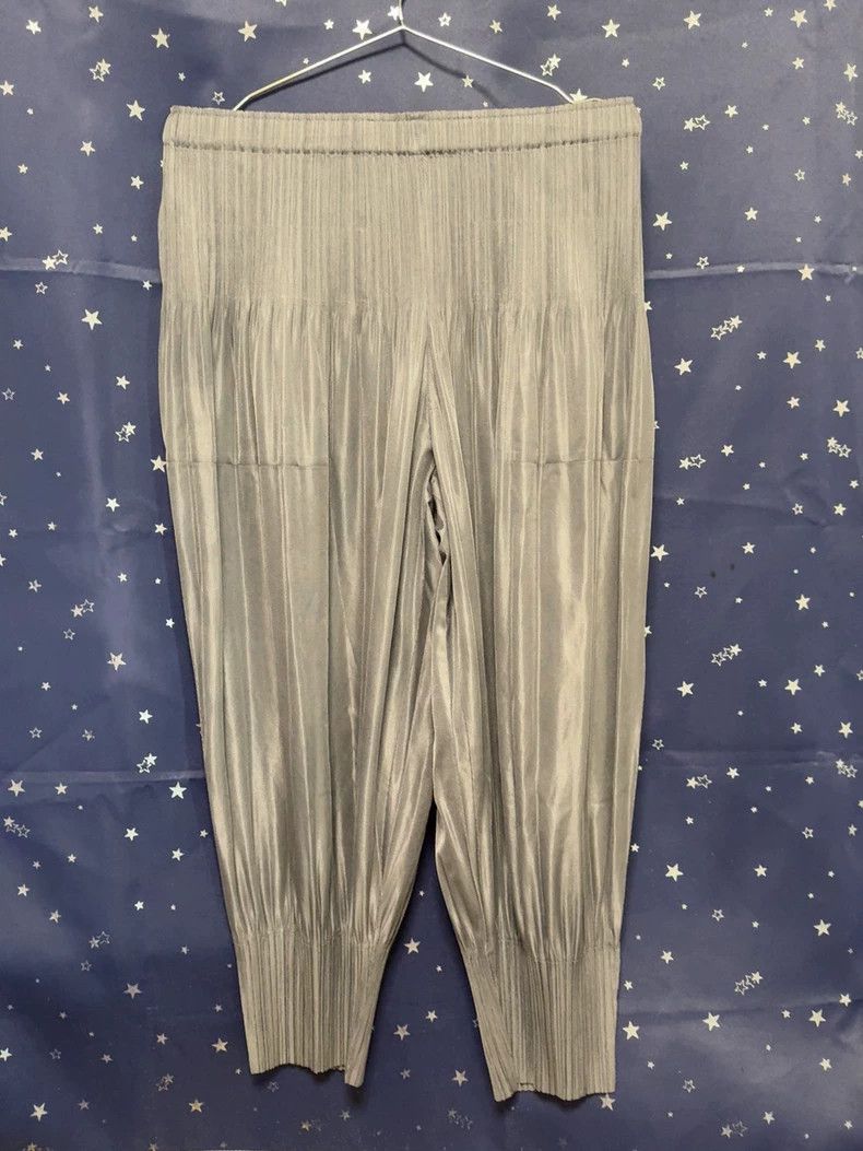 Issey Miyake Issey Miyake Pleated Pants in Dark Gray Size US 30 / EU 46 - 2 Thumbnail
