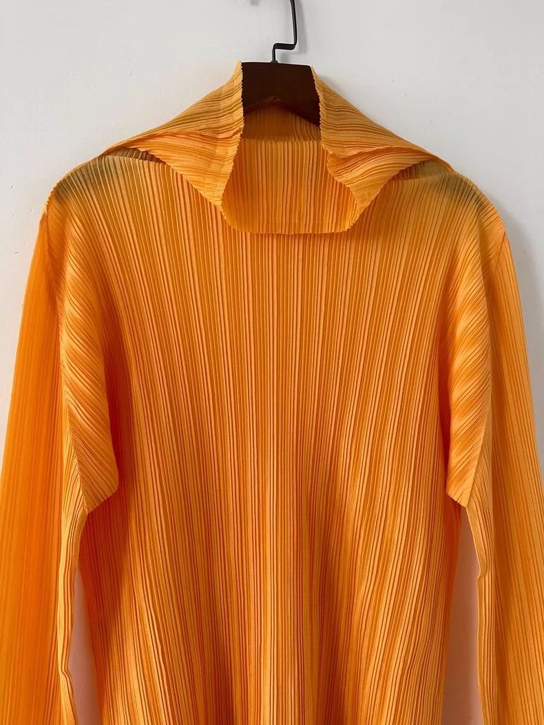 Issey Miyake Issey Miyake Pleated Long Sleeve Top Size US M / EU 48-50 / 2 - 2 Thumbnail