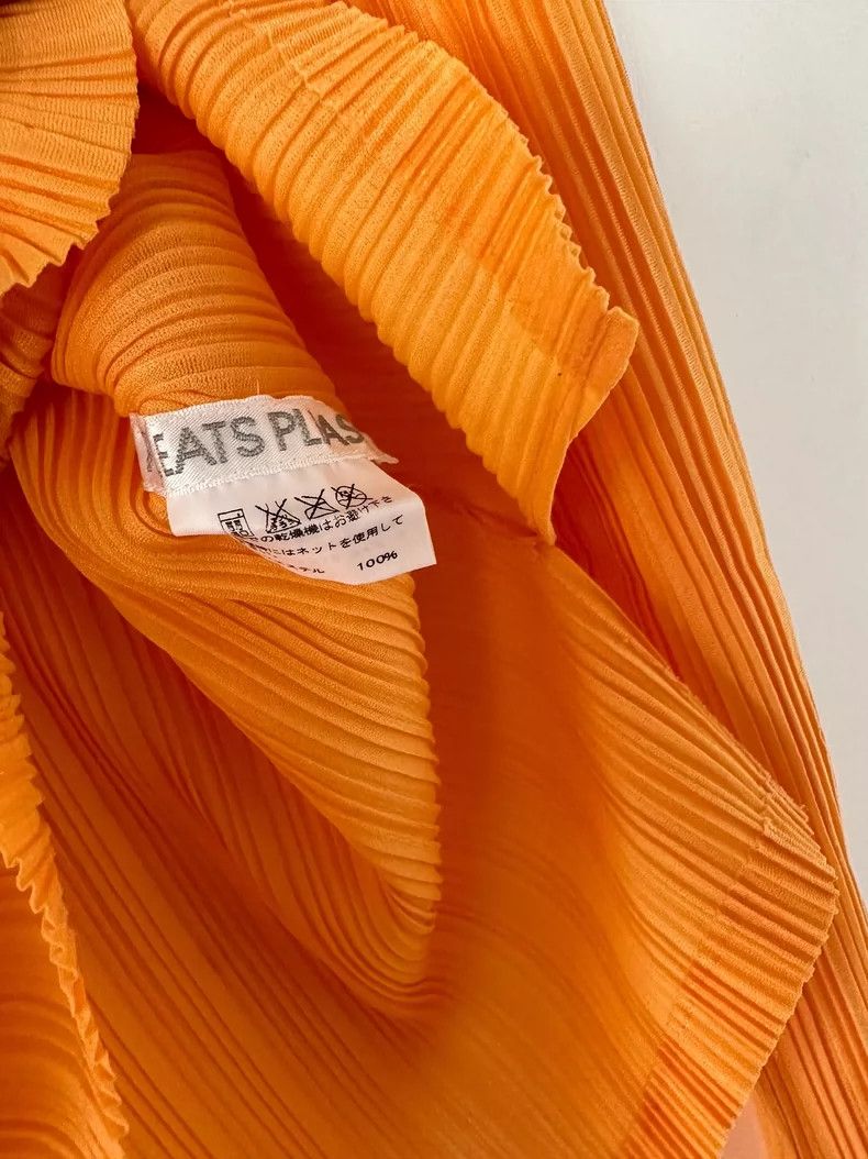Issey Miyake Issey Miyake Pleated Long Sleeve Top Size US M / EU 48-50 / 2 - 5 Thumbnail