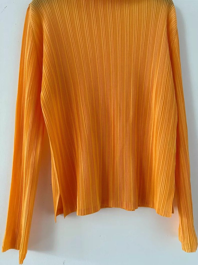 Issey Miyake Issey Miyake Pleated Long Sleeve Top Size US M / EU 48-50 / 2 - 4 Thumbnail