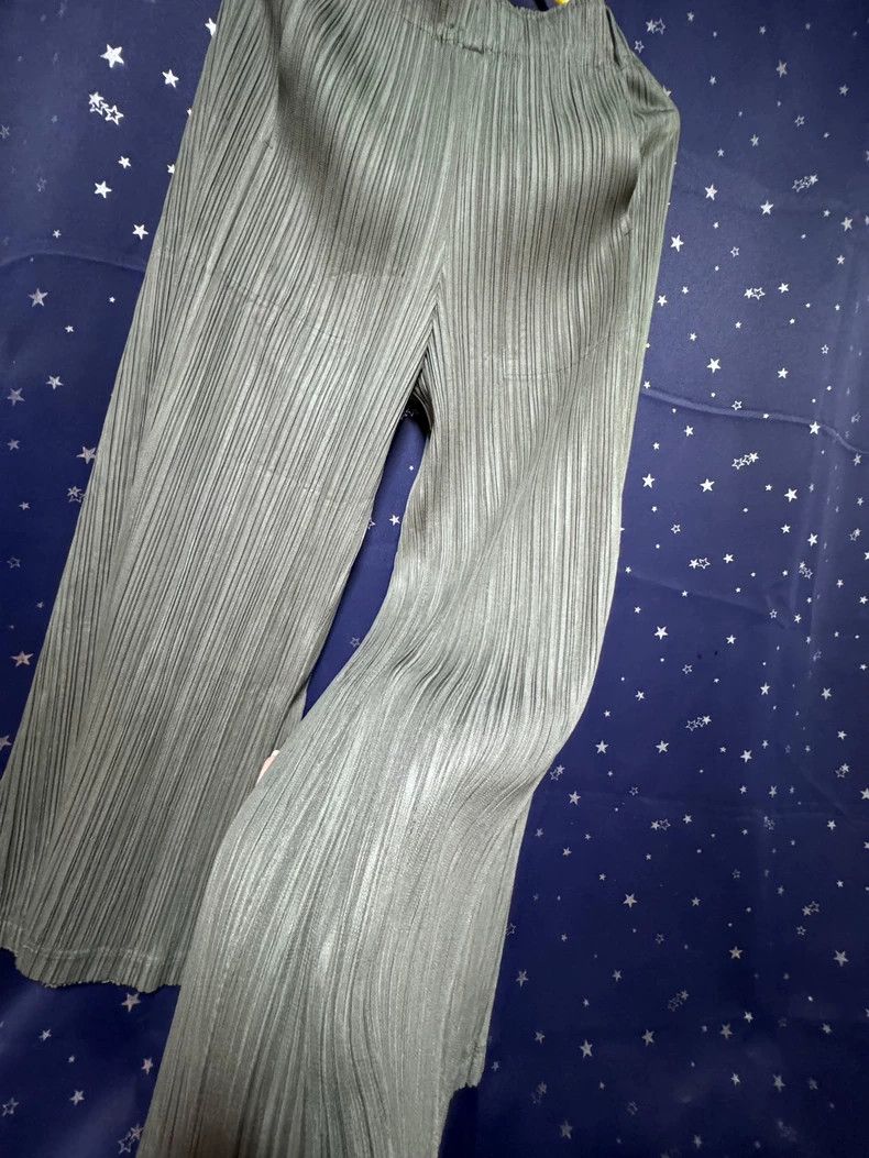 Issey Miyake Issey Miyake Classic Striped Wide Pants Size US 30 / EU 46 - 2 Thumbnail