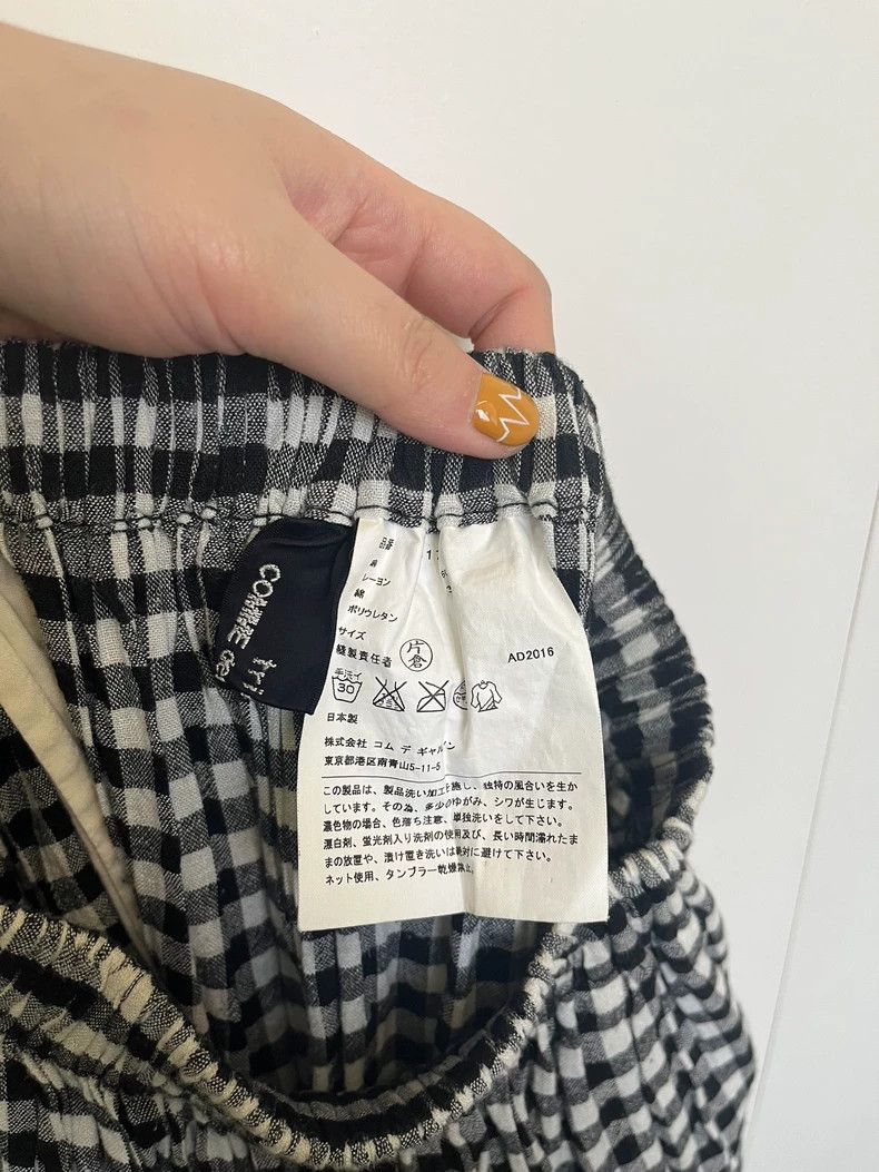 Comme des Garcons COMME DES GARCONS Gingham Midi Skirt Size 24" / US 00 / IT 34 - 2 Thumbnail