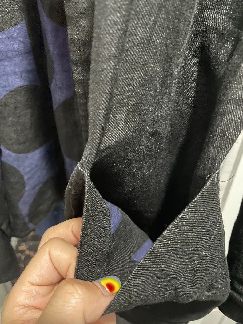 Comme des Garcons Comme des Garçons Black Blazer with Blue Details Size US M / EU 48-50 / 2 - 7 Thumbnail