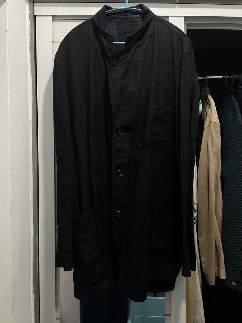 Comme des Garcons Comme des Garçons Black Blazer with Blue Details Size US M / EU 48-50 / 2 - 3 Thumbnail