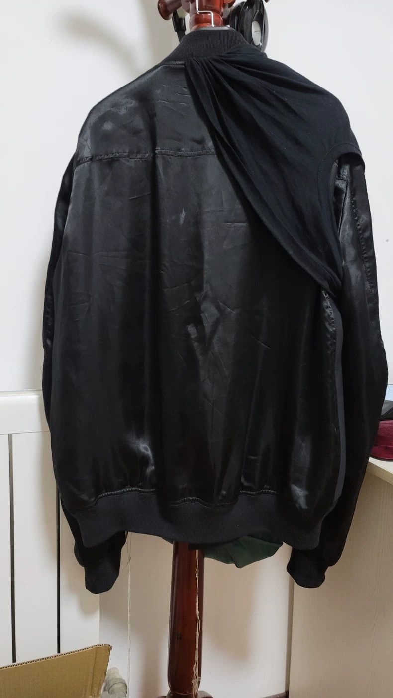 Rick Owens Rick Owens Wool Silk Bomber Jacket with Details Size US L / EU 52-54 / 3 - 2 Thumbnail