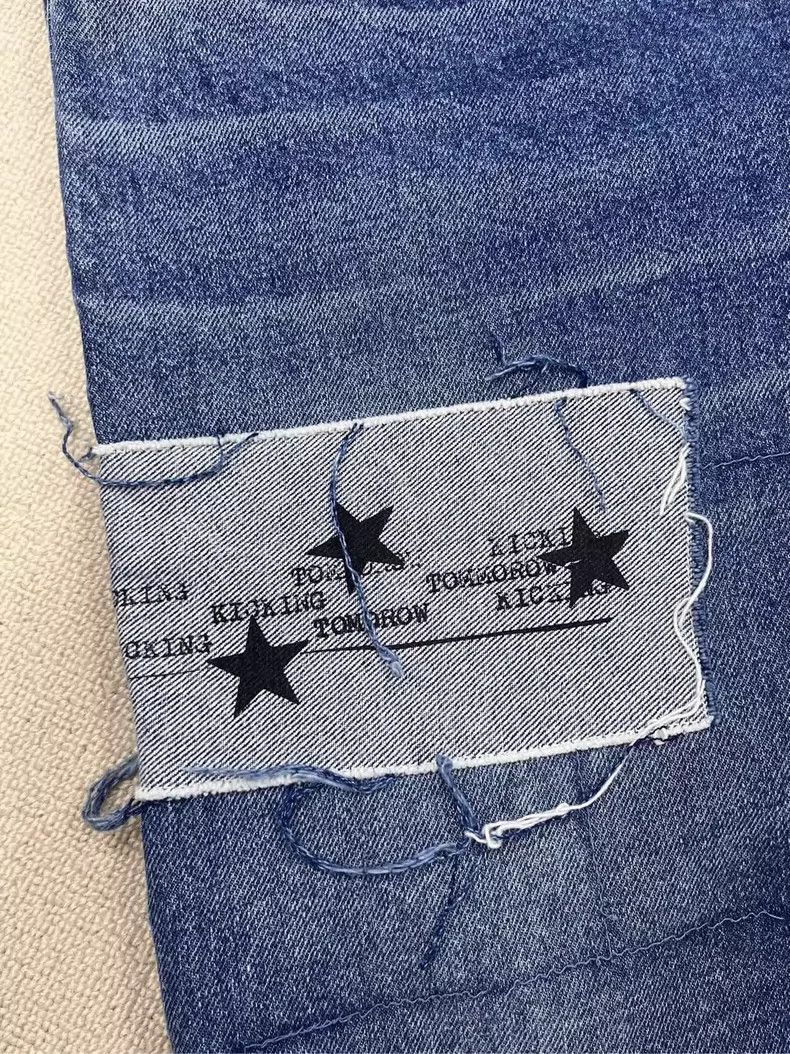 Enfants Riches Deprimes Enfants Riches Deprimes Patchwork Denim Pants Size US 31 - 4 Thumbnail