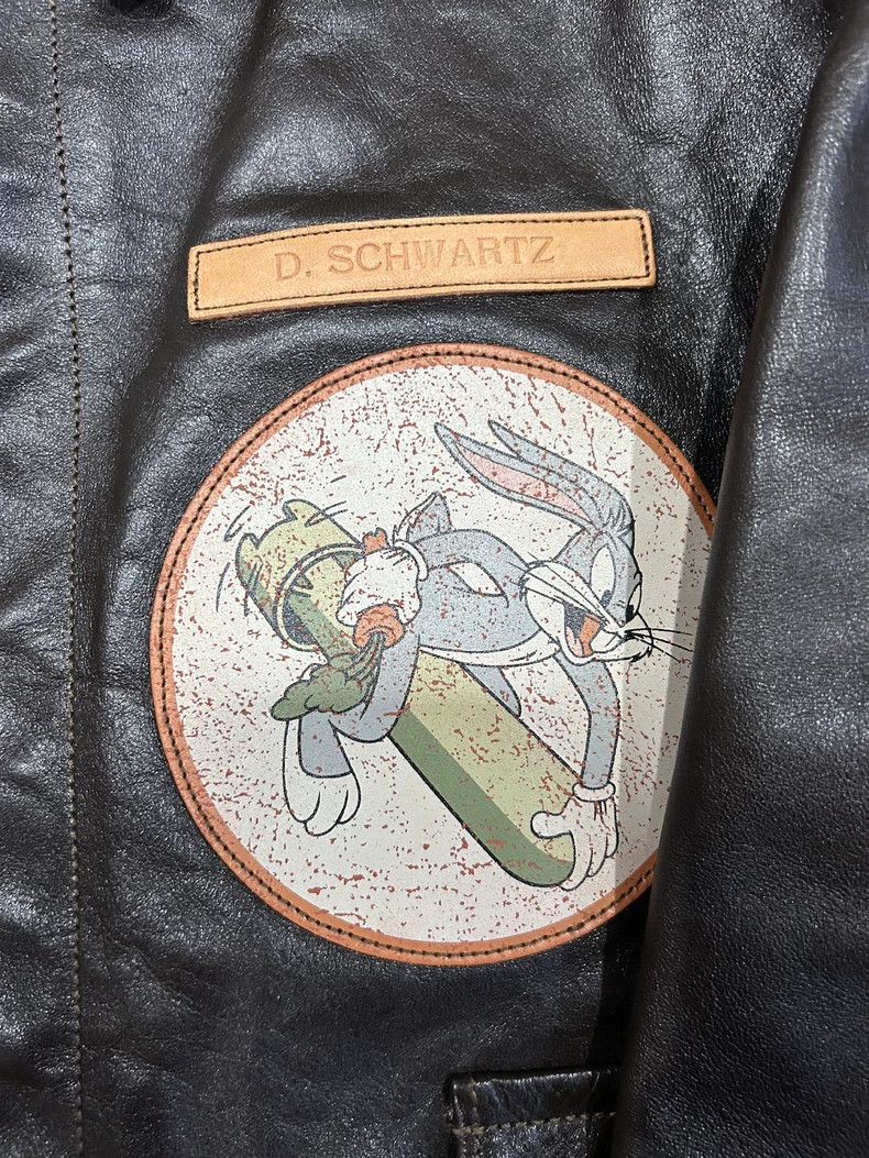 The Real McCoy's Toys McCoy A2 Leather Jacket with Artwork Size US M / EU 48-50 / 2 - 8 Thumbnail