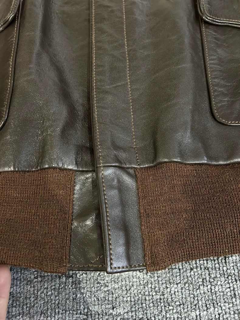The Real McCoy's Toys McCoy A2 Leather Jacket with Artwork Size US M / EU 48-50 / 2 - 6 Thumbnail