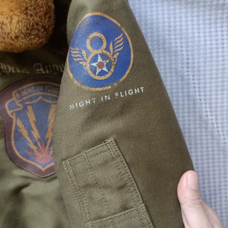 The Real McCoy's McCoy B15 Flight Jacket with Fur Collar Size US M / EU 48-50 / 2 - 8 Thumbnail