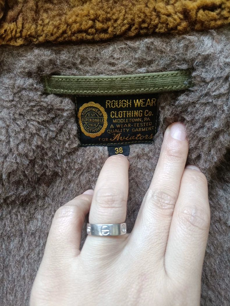 The Real McCoy's McCoy B15 Flight Jacket with Fur Collar Size US M / EU 48-50 / 2 - 6 Thumbnail