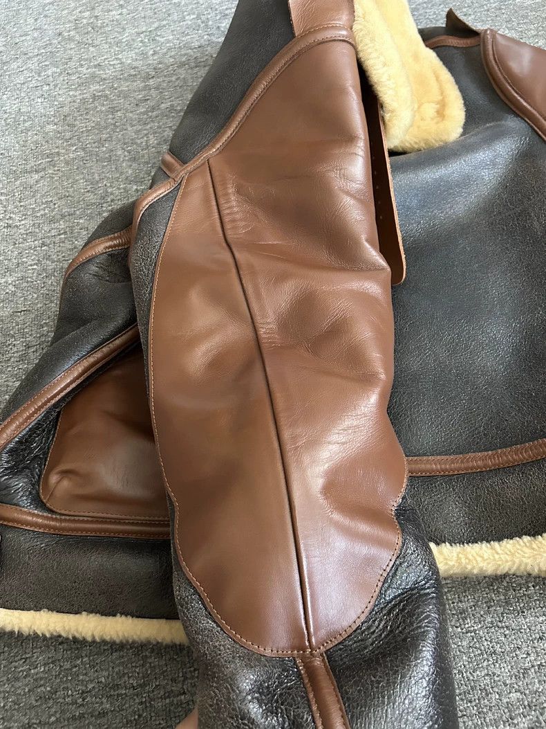 The Real McCoy's Toys McCoy B3 Pilot Jacket Shearling Leather Size US M / EU 48-50 / 2 - 5 Thumbnail