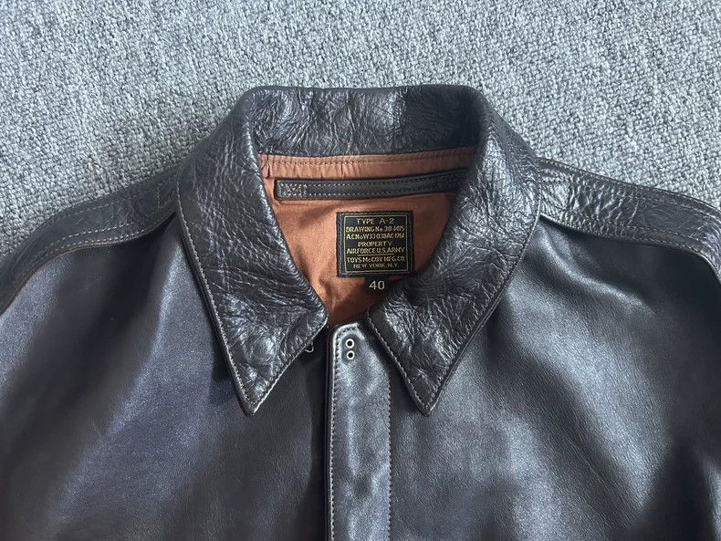 The Real McCoy's Toys McCoy A2 Leather Jacket Size 40 Size US M / EU 48-50 / 2 - 5 Thumbnail