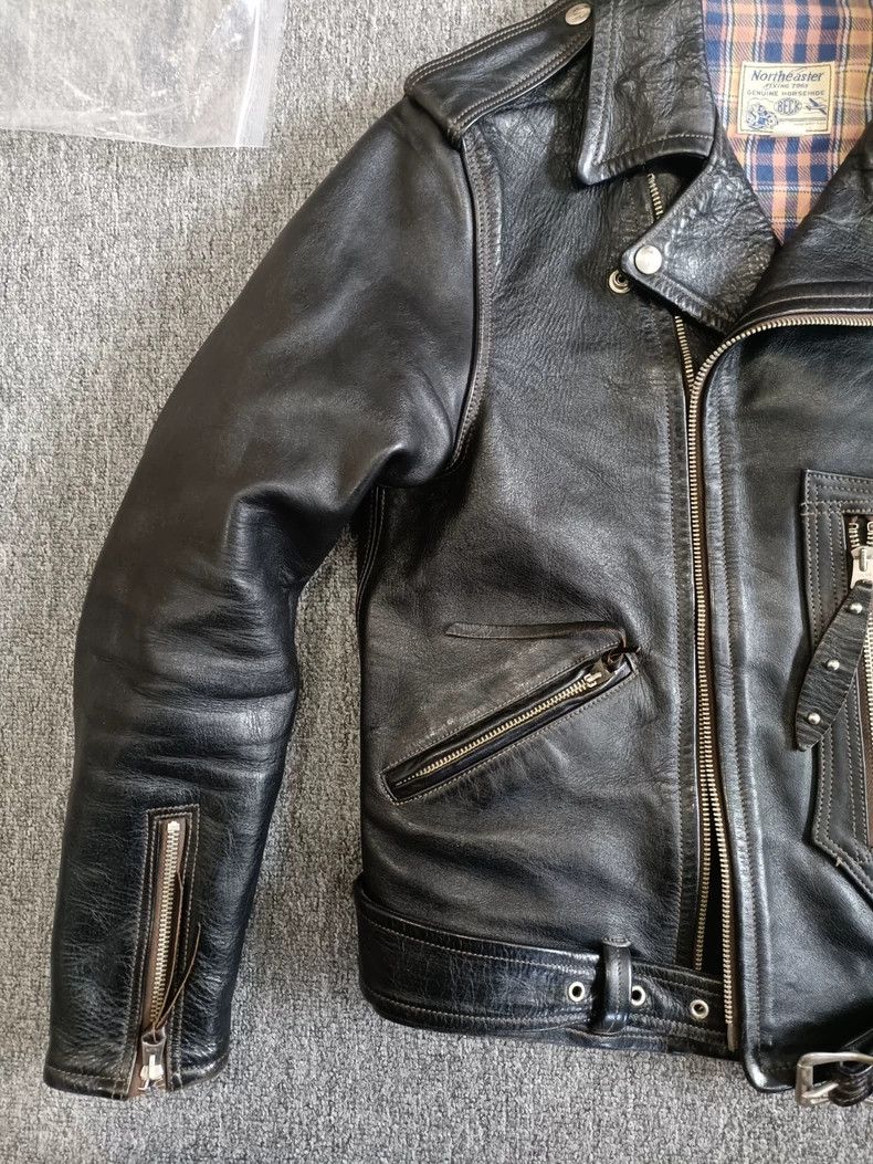 The Real McCoy's McCoy Leather Jacket from Movie Moto Rider Size US M / EU 48-50 / 2 - 2 Thumbnail