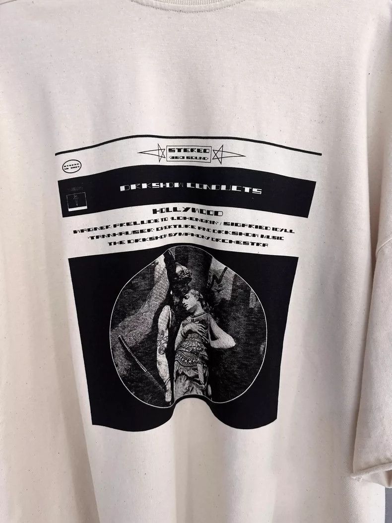 Rick Owens Rick Owens Oversized Graphic Tee for Men Size US M / EU 48-50 / 2 - 2 Thumbnail