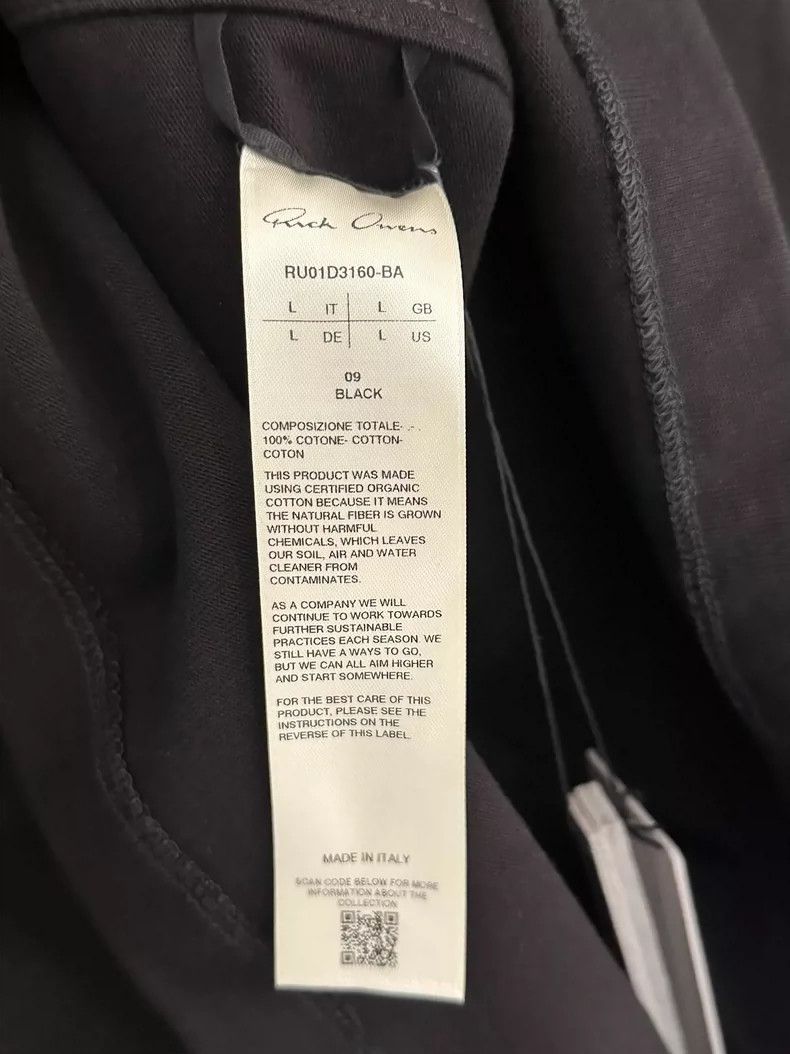 Rick Owens Rick Owens Classic Black Tank Top for Men Size US L / EU 52-54 / 3 - 4 Thumbnail
