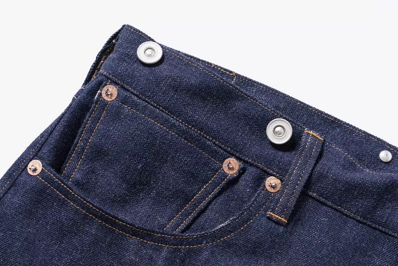 The Real McCoy's The Real McCoy's Natural Dye Wide Leg Denim Pants Size US 31 - 6 Thumbnail