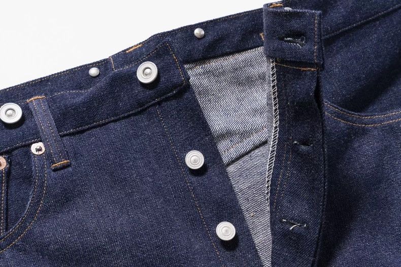 The Real McCoy's The Real McCoy's Natural Dye Wide Leg Denim Pants Size US 31 - 5 Thumbnail