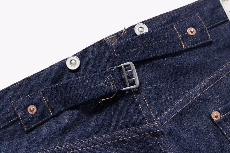 The Real McCoy's The Real McCoy's Natural Dye Wide Leg Denim Pants Size US 31 - 7 Thumbnail