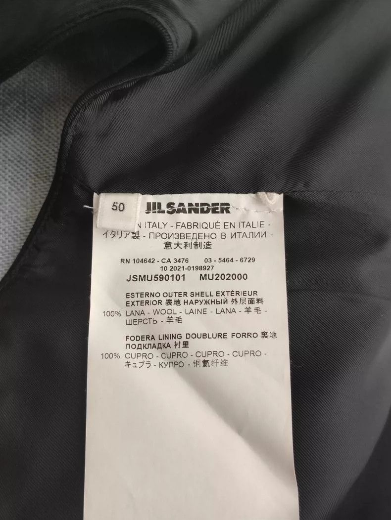 Jil Sander Jil Sander Black Vest Top Size 50 Size US L / EU 52-54 / 3 - 2 Thumbnail