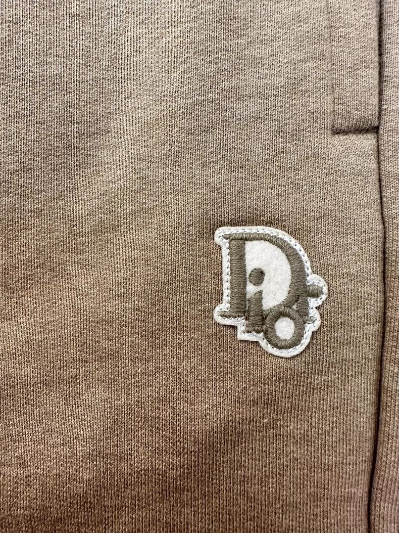 Dior Dior Brown Wool Blend Logo Shorts Size 24" / US 00 / IT 34 - 3 Thumbnail