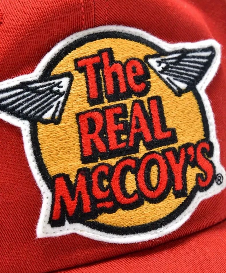 The Real McCoy's The REAL McCOY'S Embroidered Logo Baseball Cap Size ONE SIZE - 3 Thumbnail