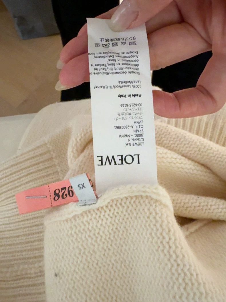 Loewe Loewe Sweater with Decorative Embroidery Size US M / EU 48-50 / 2 - 3 Thumbnail