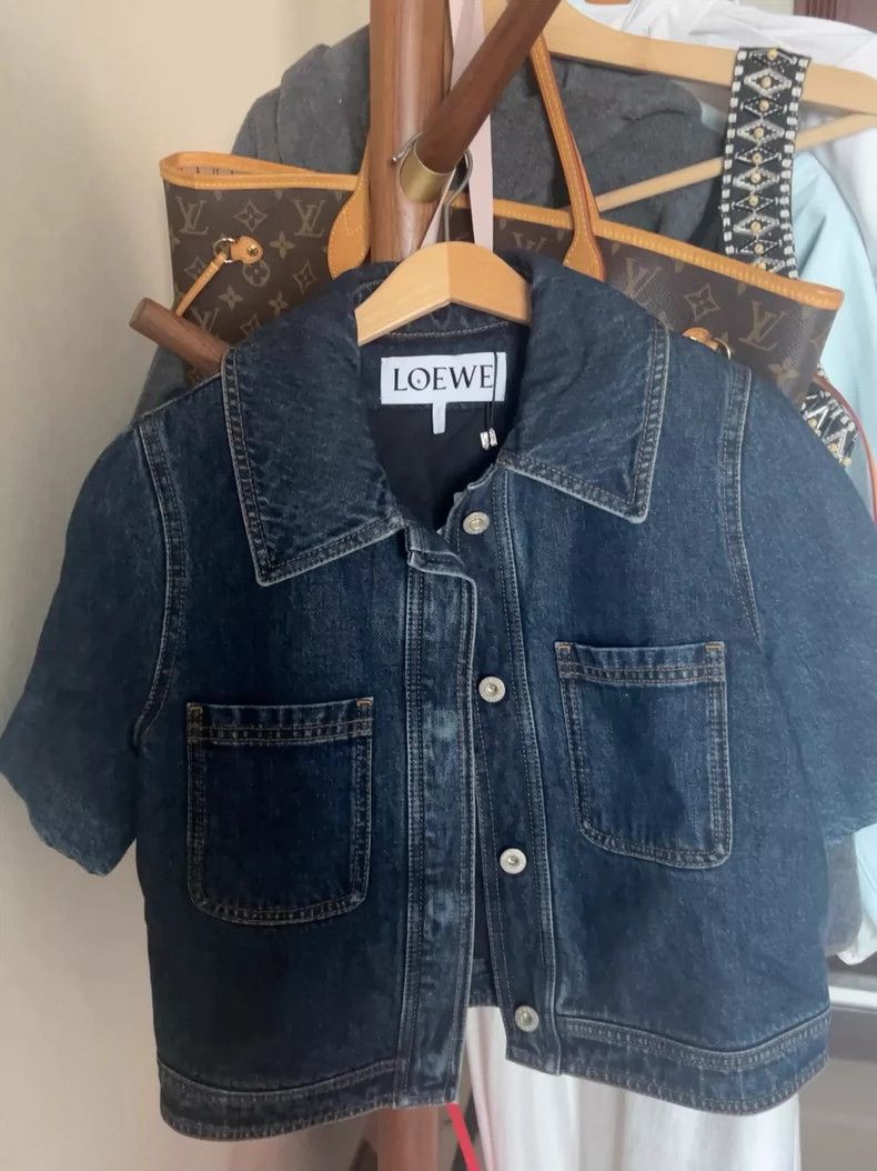 Loewe Loewe Denim Jacket with Tags Size 36 Size US S / EU 44-46 / 1 - 2 Thumbnail
