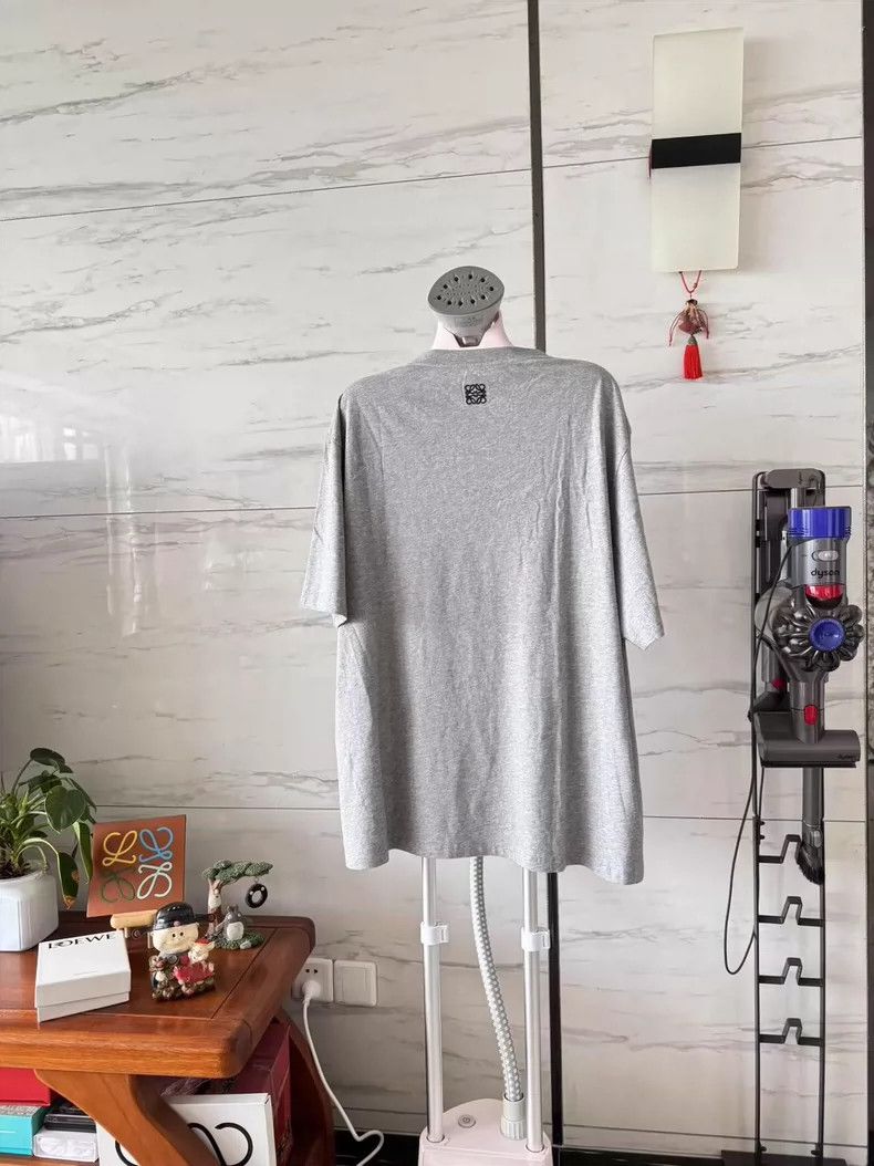 Loewe LOEWE Gray T shirt Landscape Size US M / EU 48-50 / 2 - 2 Thumbnail