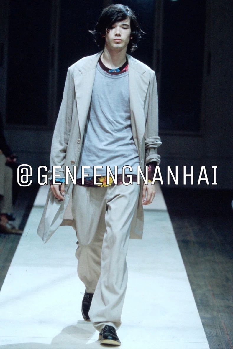 Floral Pattern Button-Up Shirt by Yohji Yamamoto