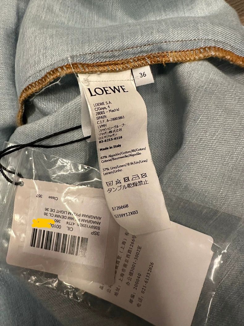 Loewe Loewe Denim Jacket Size 36 Brand New Size US S / EU 44-46 / 1 - 3 Thumbnail