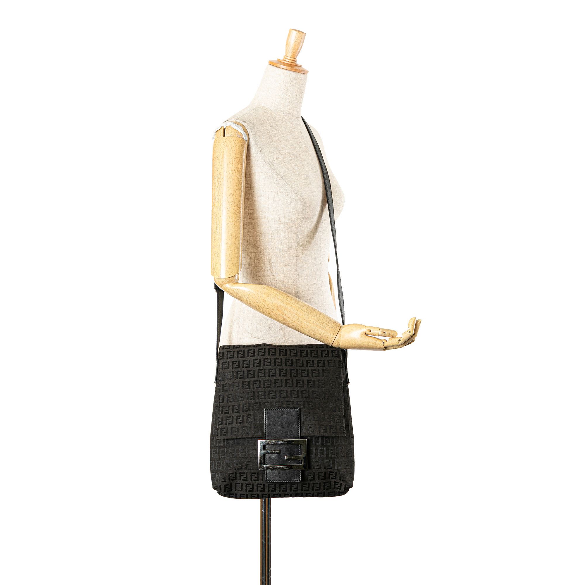 Fendi Fendi Zucchino Canvas Crossbody Size ONE SIZE - 13 Thumbnail