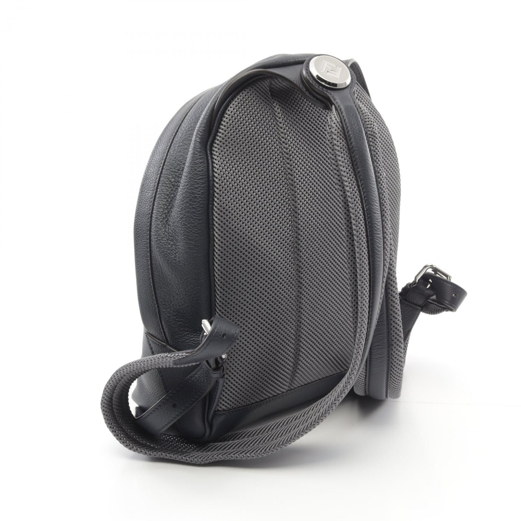 Fendi Fendi Fendi Kiodo Leather Backpack Leather Backpack 7VZ077 Size ONE SIZE - 2 Thumbnail