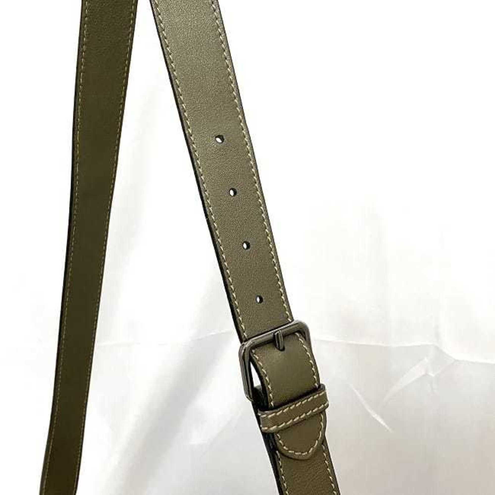 Gucci Gucci Shoulder Bag f-23197 Khaki Green Imprime 201732 Coated Leather 520981 GUCCI GG Crossbody Flap Metallic Men's Women's Size ONE SIZE - 11 Thumbnail