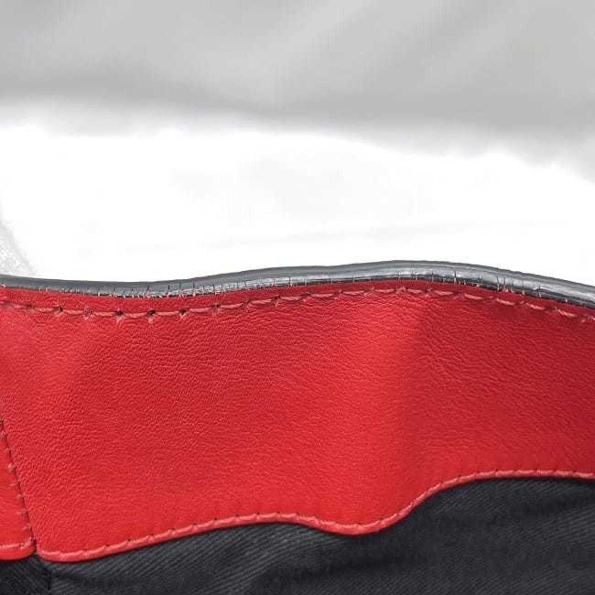 Christian Louboutin Christian Louboutin 2way tote bag f-23243 black red leather shoulder a4 grain men women genuine crossbody Size ONE SIZE - 11 Thumbnail