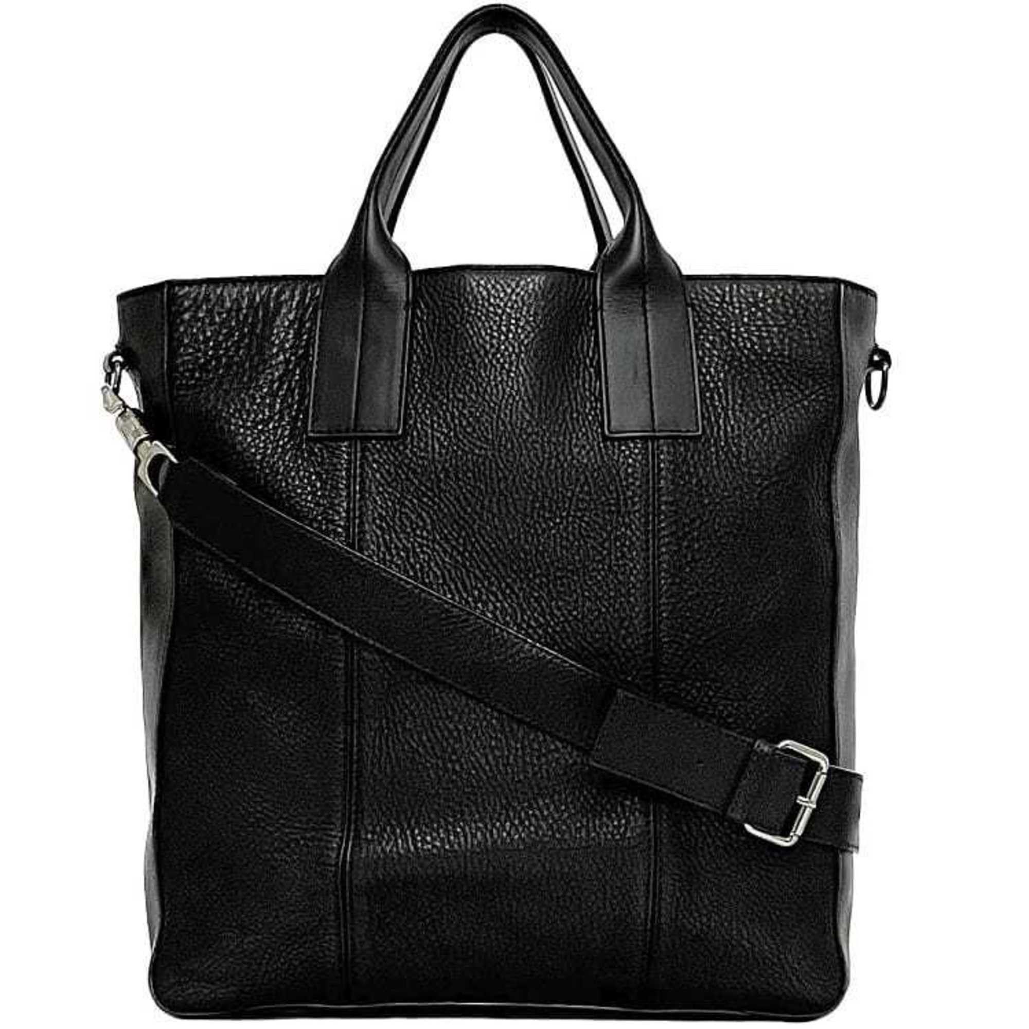 Christian Louboutin Christian Louboutin 2way tote bag f-23243 black red leather shoulder a4 grain men women genuine crossbody Size ONE SIZE - 2 Thumbnail
