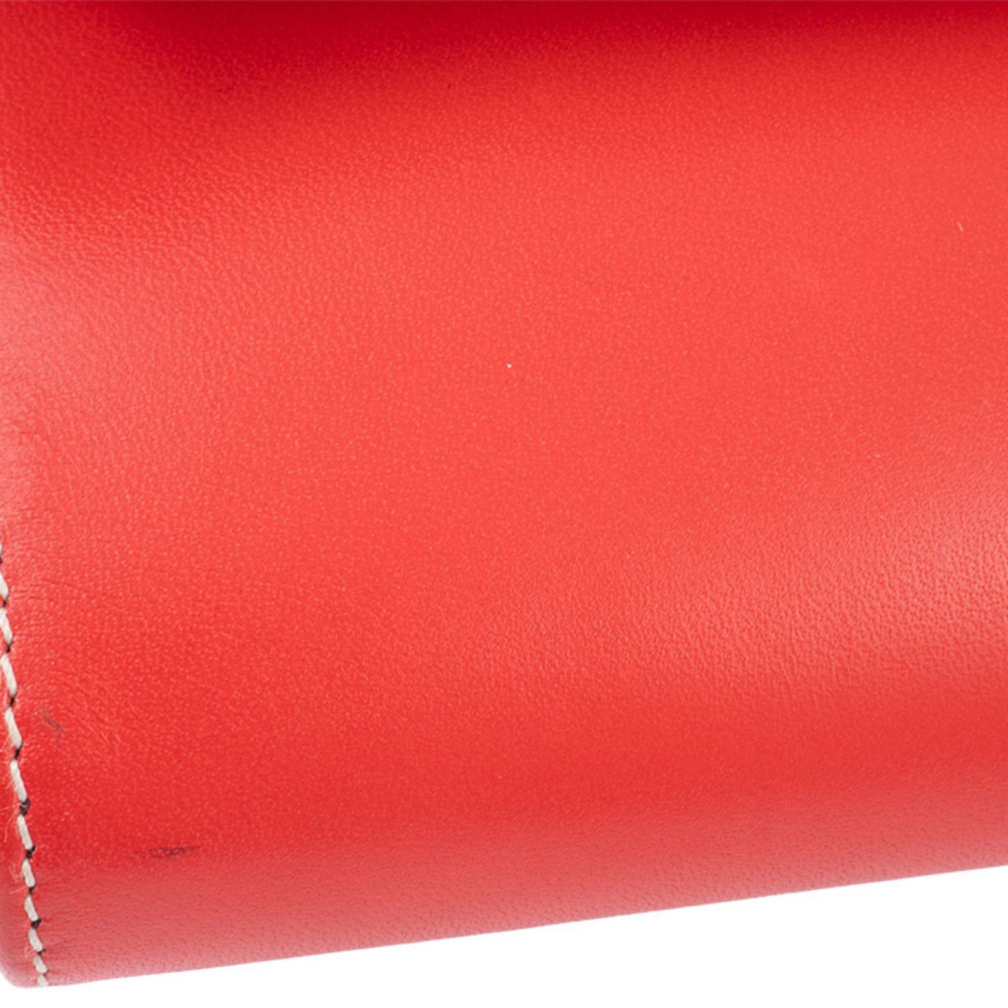 Salvatore Ferragamo Salvatore Ferragamo Gancini waist pouch, body bag, leather, red, for women Size ONE SIZE - 4 Thumbnail