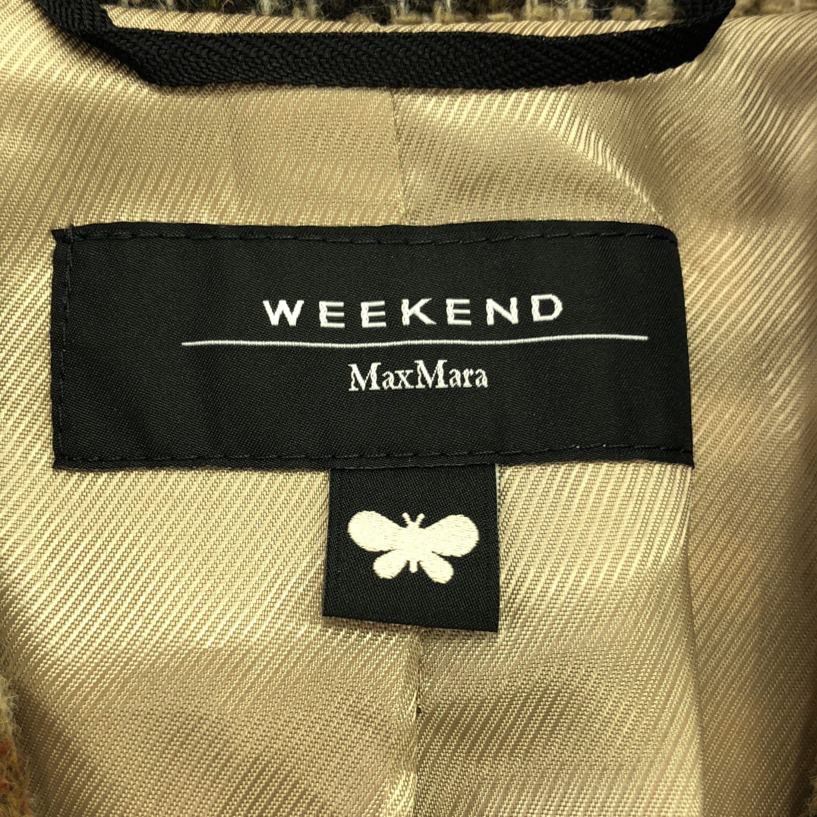 Max Mara MaxMara WEEK END Max Mara MALTESE Wool Tailored Jacket Leather Outerwear DUTY FREE for USA Size ONE SIZE - 5 Thumbnail
