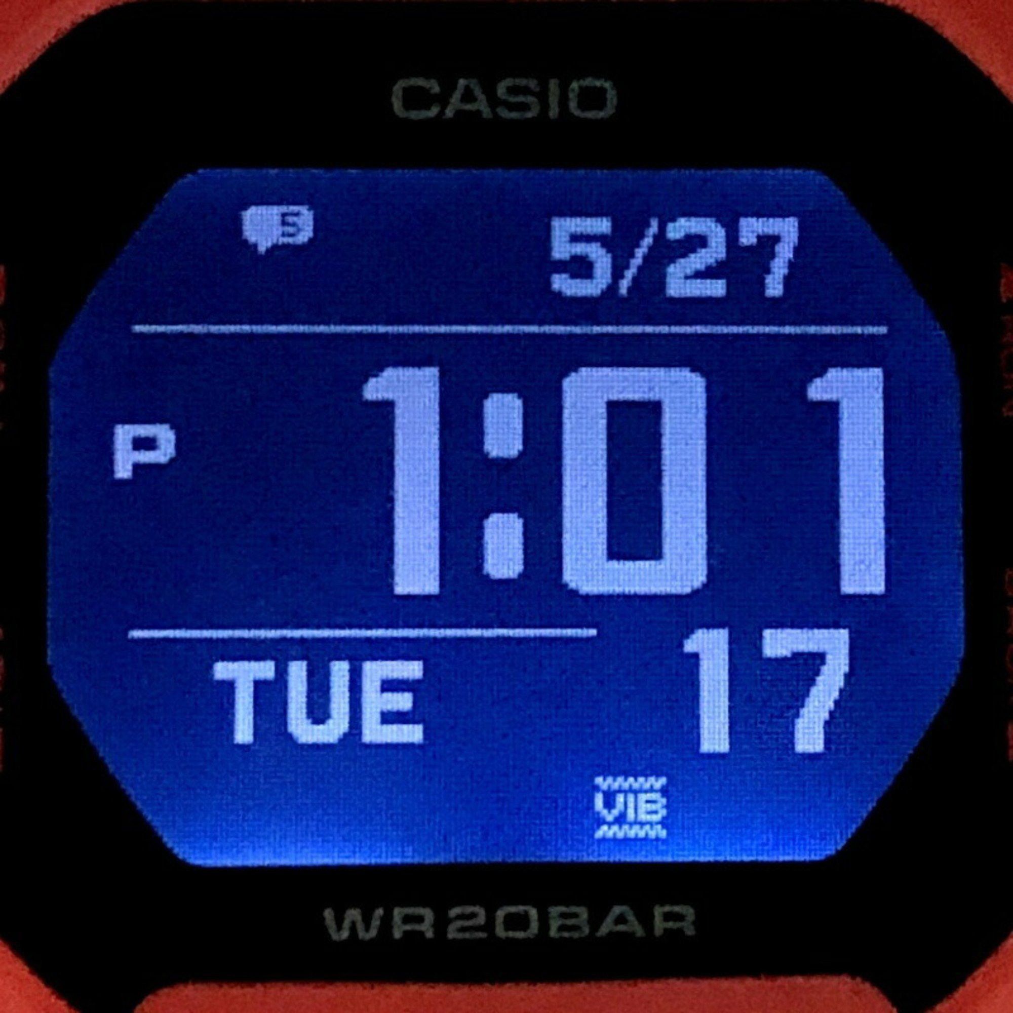 Casio G-SHOCK CASIO Watch GBD-200RD-4 G-SQUAD Smartwatch Acceleration sensor Equipped with Bluetooth communication function Mobile link Distance measurement LED backlight Red x black WEB exclusive Released in December 2021 Mikunigaoka store Size ONE SIZE - 9 Thumbnail
