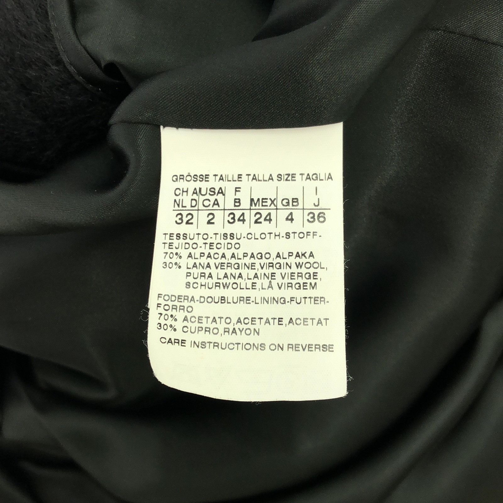 Max Mara MaxMara Max Mara Long Wool Coat Leather Outerwear DUTY FREE for USA Size ONE SIZE - 6 Thumbnail