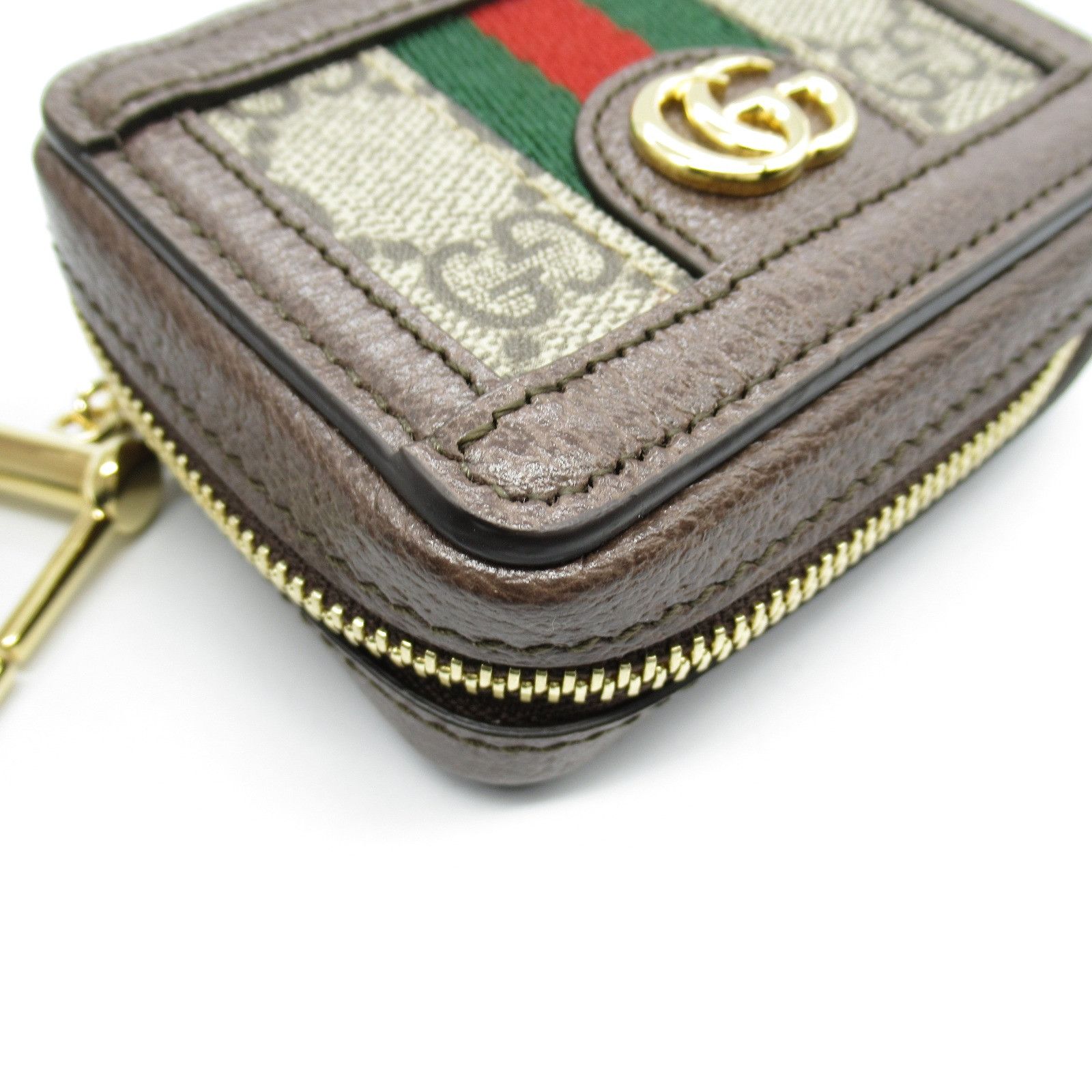 Gucci Gucci Gucci AirPods Case PVC Coated Canvas Leather Case Canvas Phonecase 699771 Size ONE SIZE - 8 Thumbnail